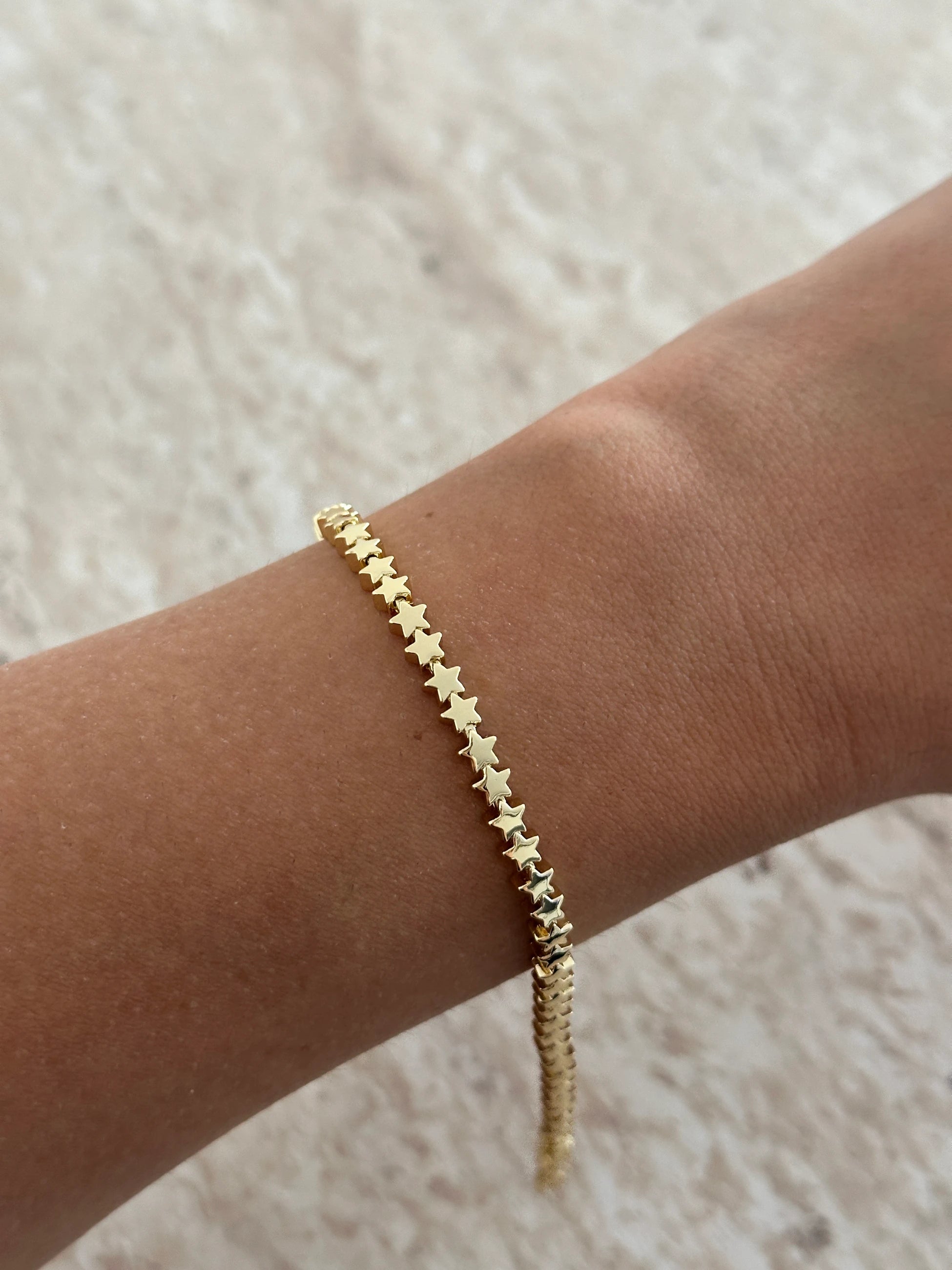 Mini Yıldız VIP Kaplama Kadın Bileklik