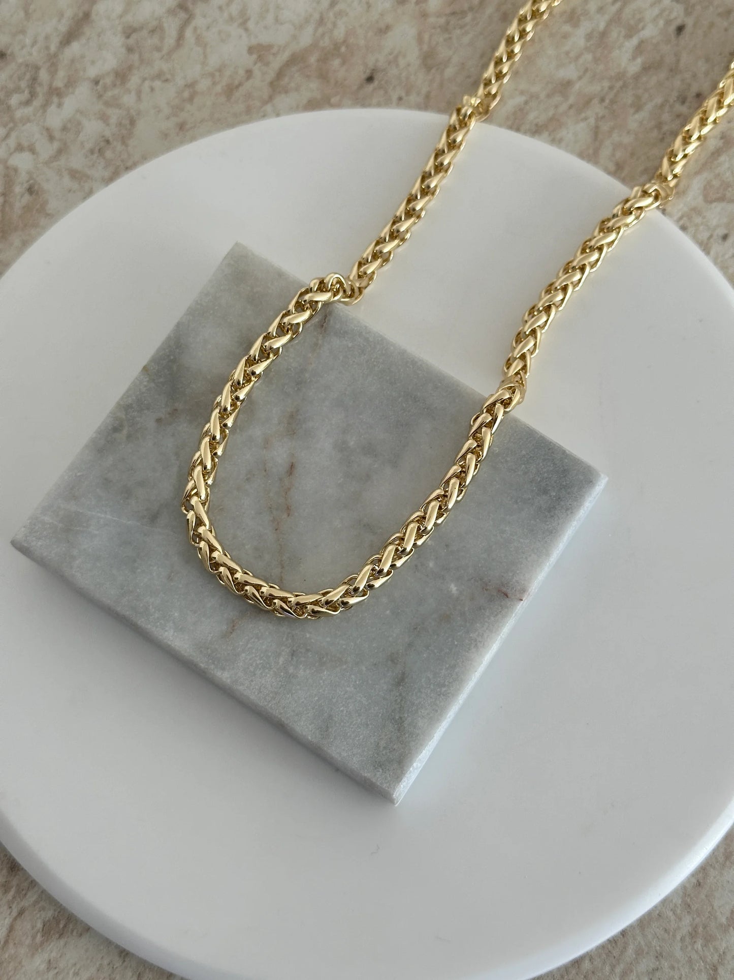 60cm Tasarım 14k Zincir Kadın Kolye