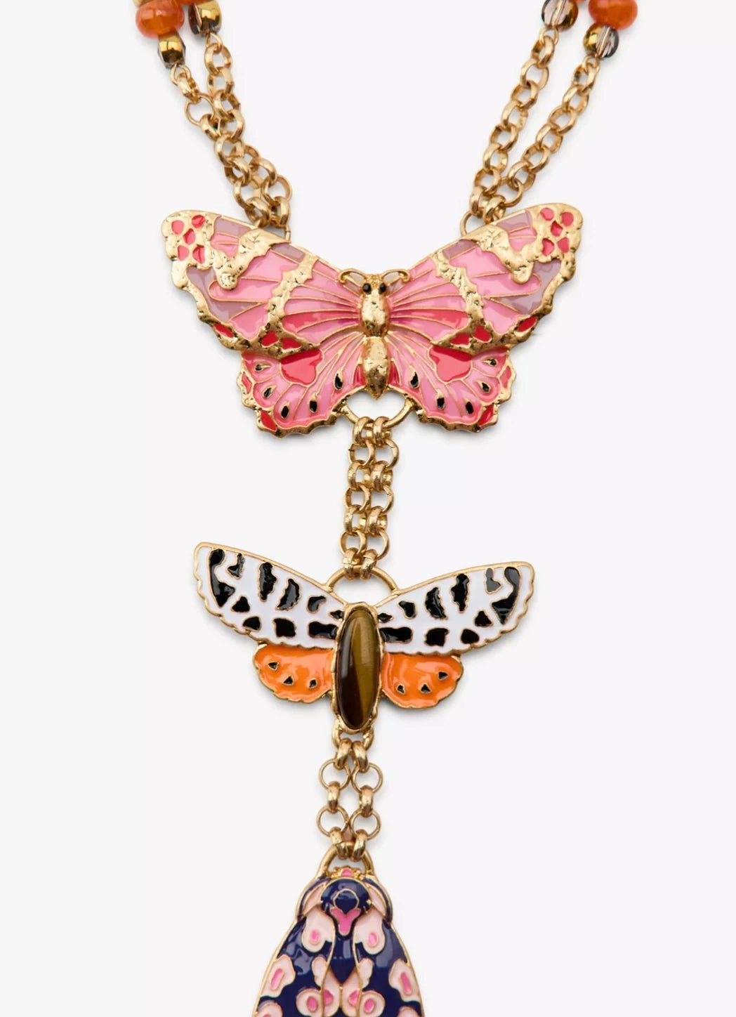 Kelebek Uzun Y Kadın Kolye