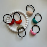 Renkli Lastik Saç Tokası